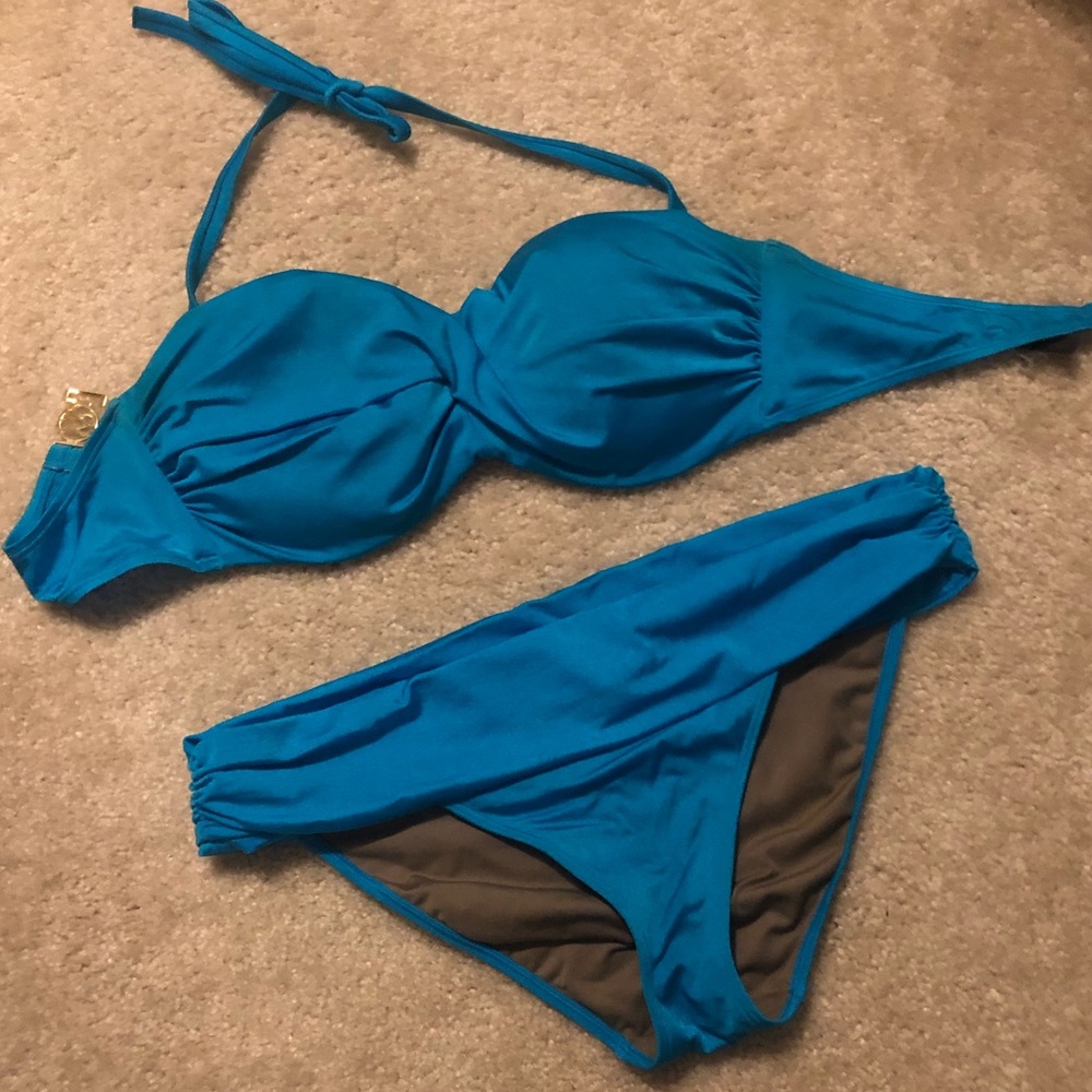 Turquoise Victoria Secret Bikini - 38C/L